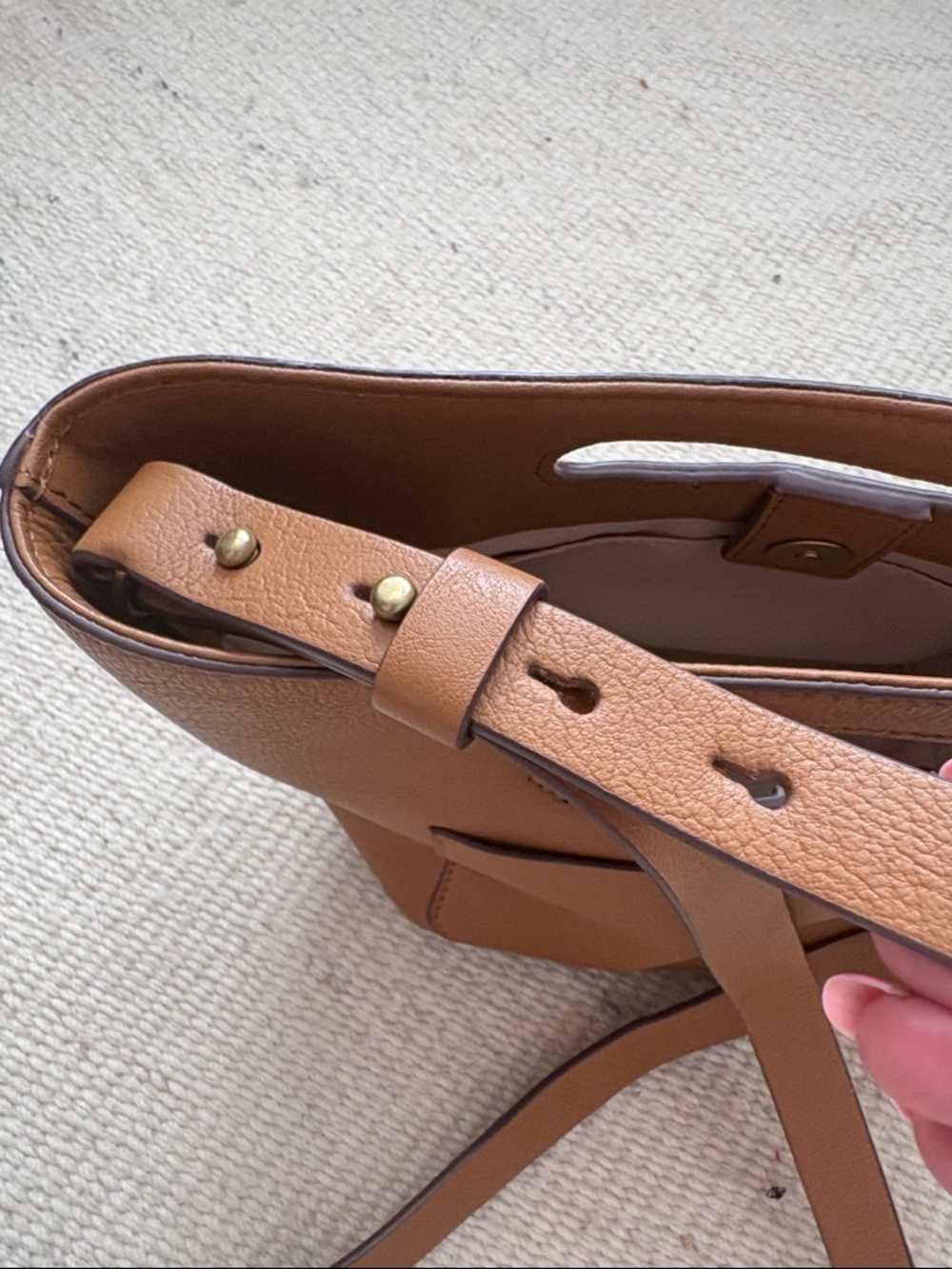 Lucky Brand Saddle Brown Shoulder Bag - Picture 2 of 9